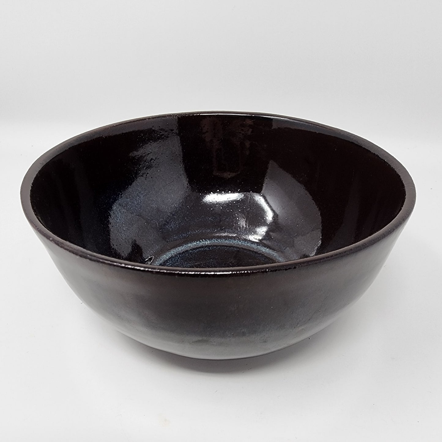 Small Dark Brown Glazed Bowl