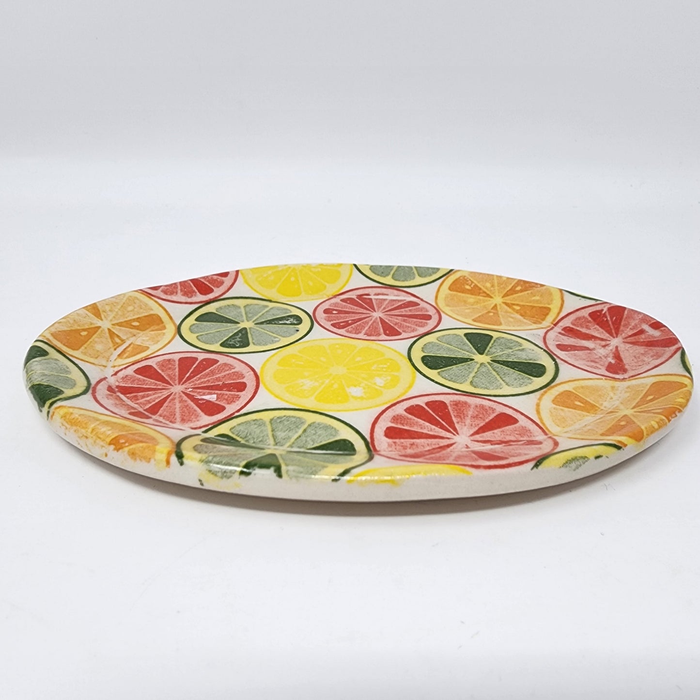 Small Oval Citrus Plate