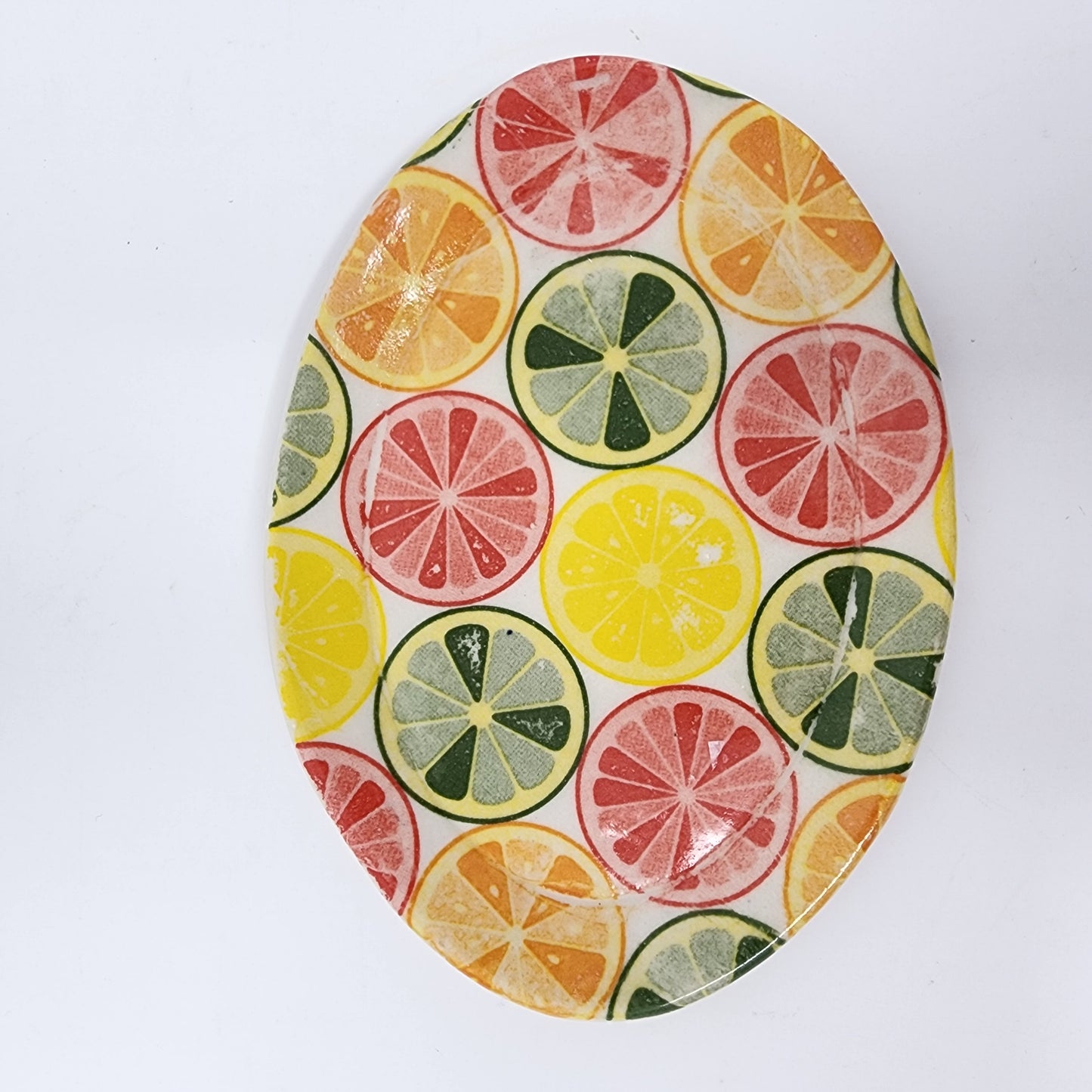 Small Oval Citrus Plate