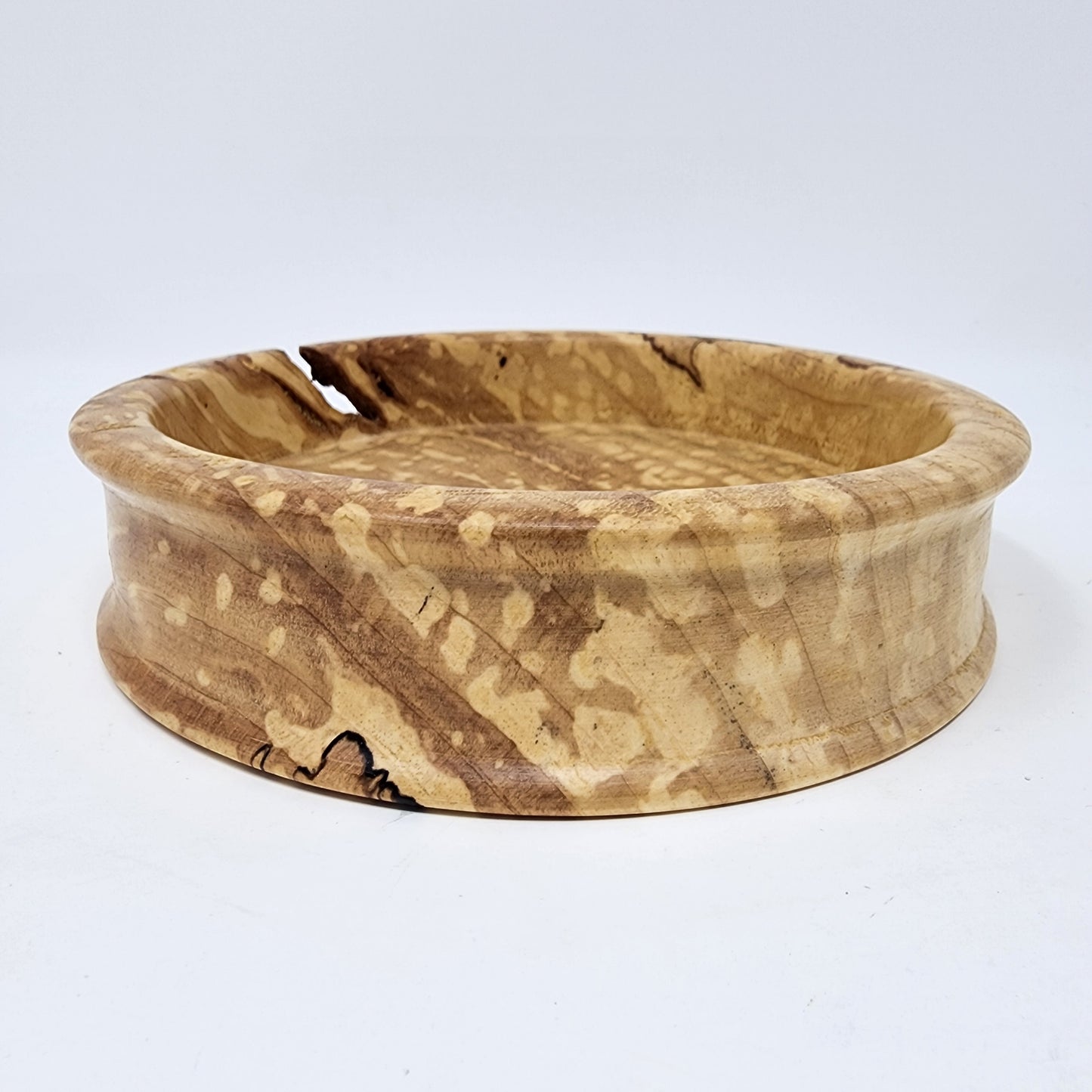 Birch Burl Round Tray