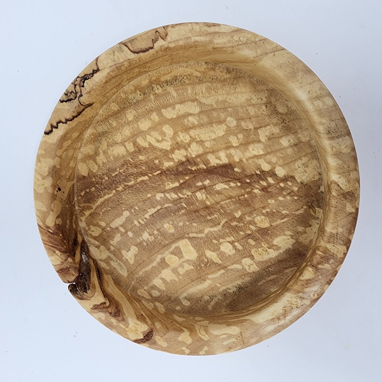 Birch Burl Round Tray