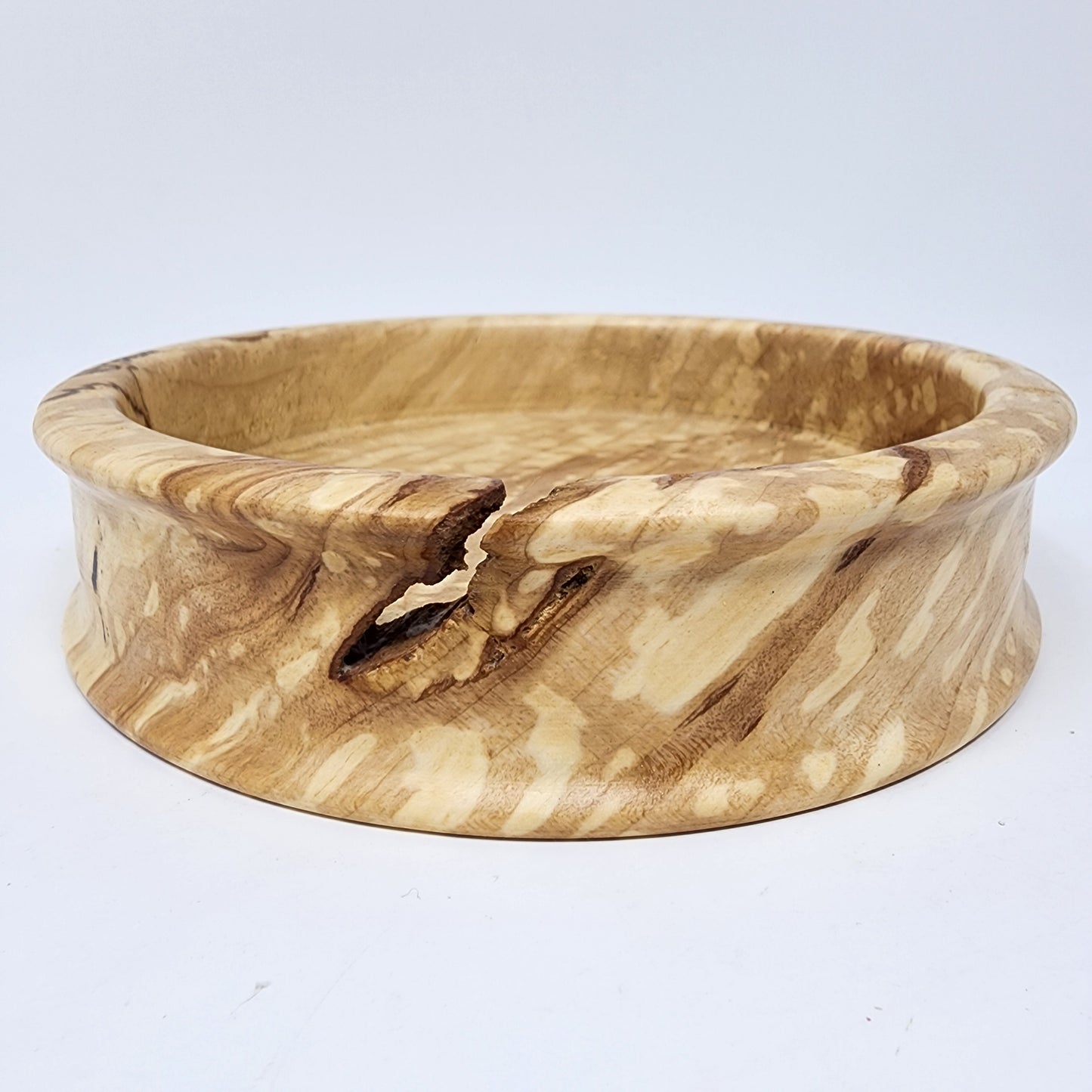 Birch Burl Round Tray
