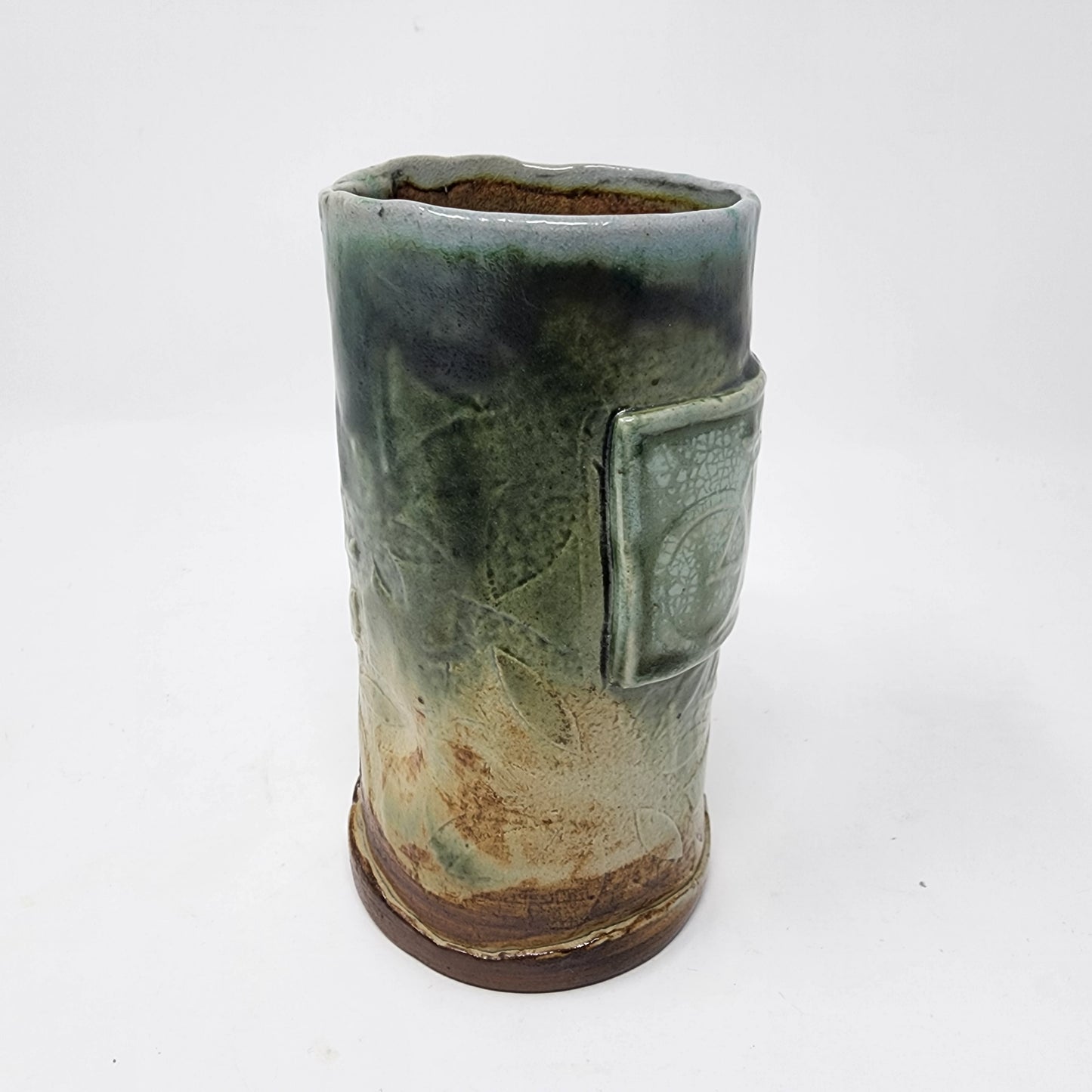 Bike Emblemed Soda Fired Cup