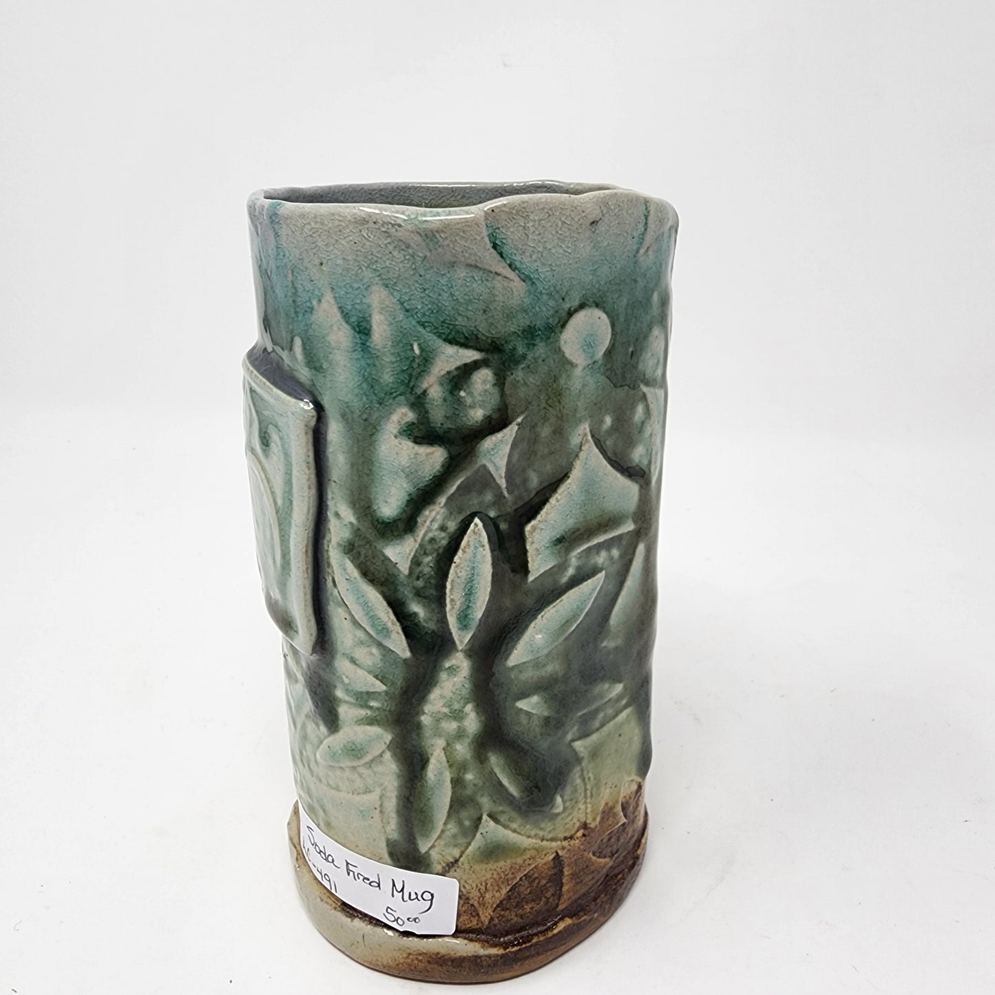 Bike Emblemed Soda Fired Cup