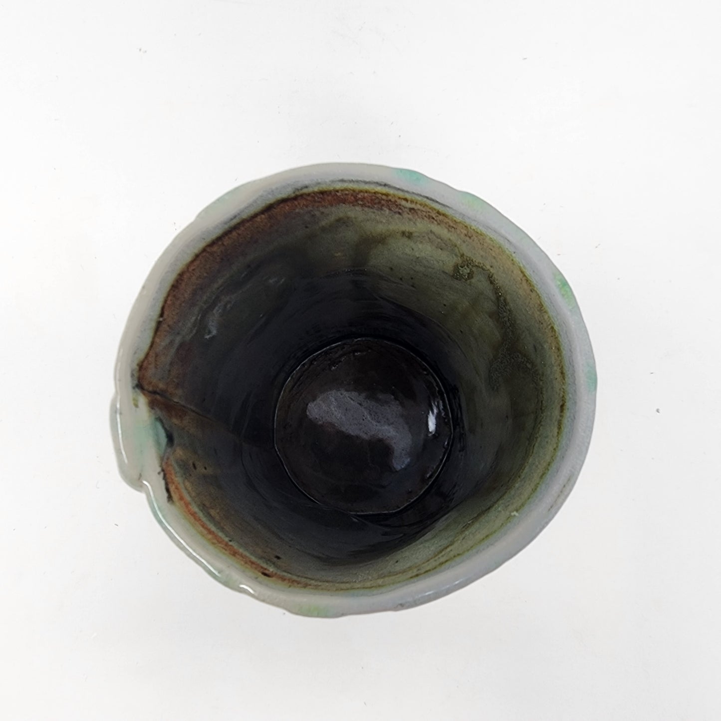 Bike Emblemed Soda Fired Cup