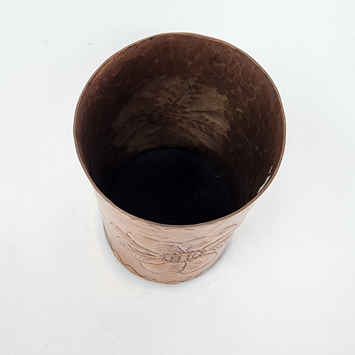 Copper Cup Pencil Holder