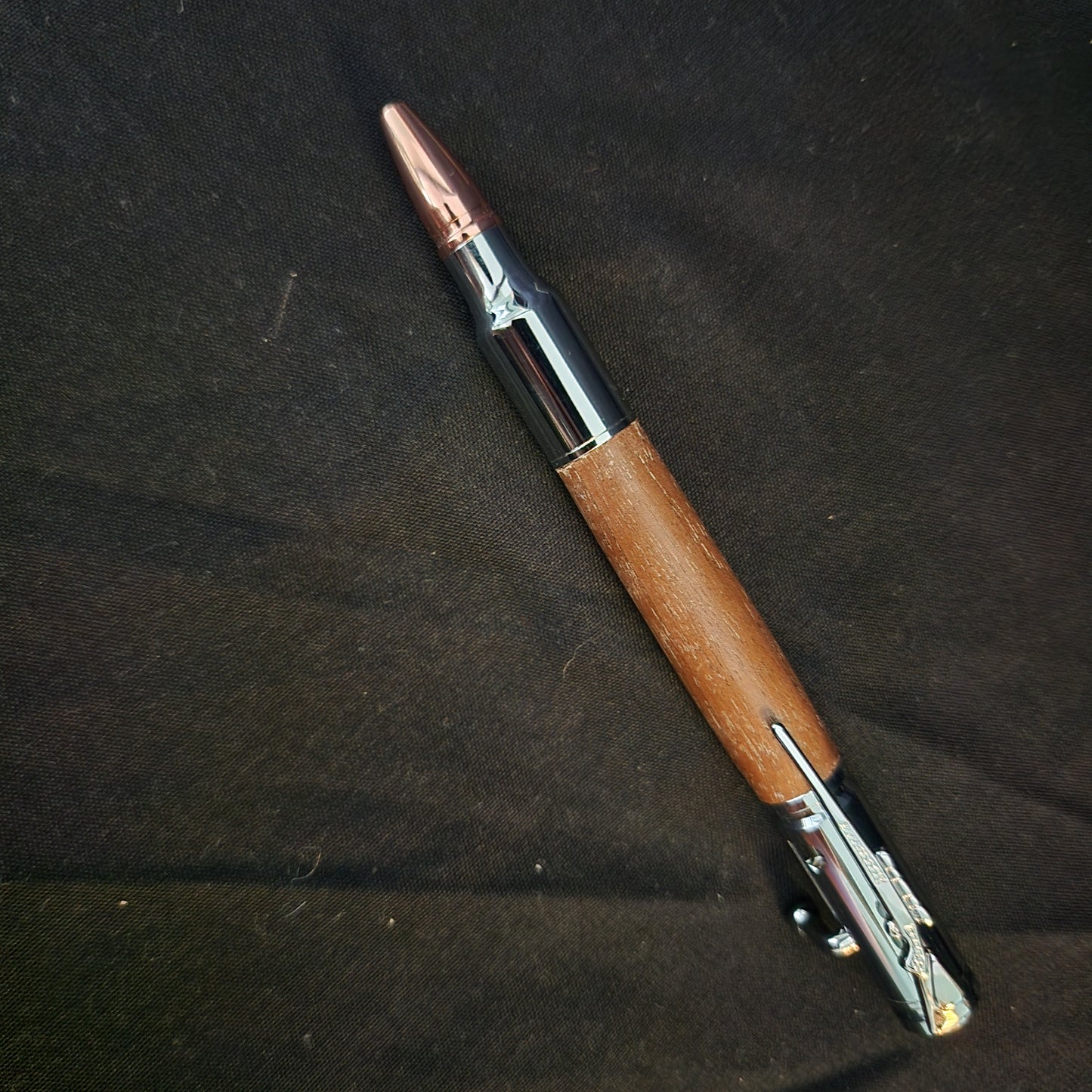 Novelty Rifle Pens with Wood Turned Handle