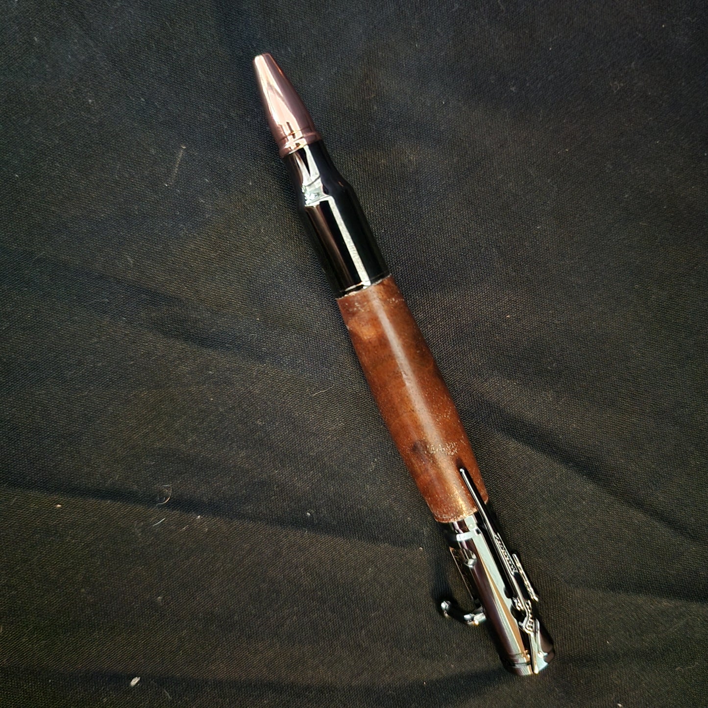 Novelty Rifle Pens with Wood Turned Handle