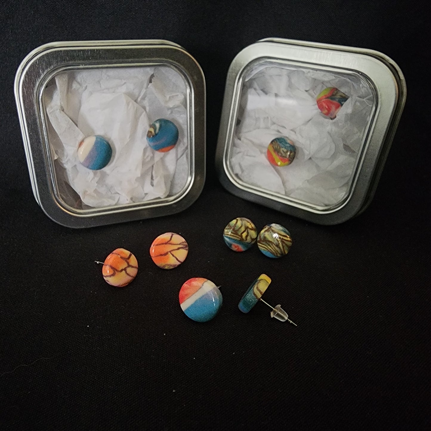 Small Ceramic Earrings