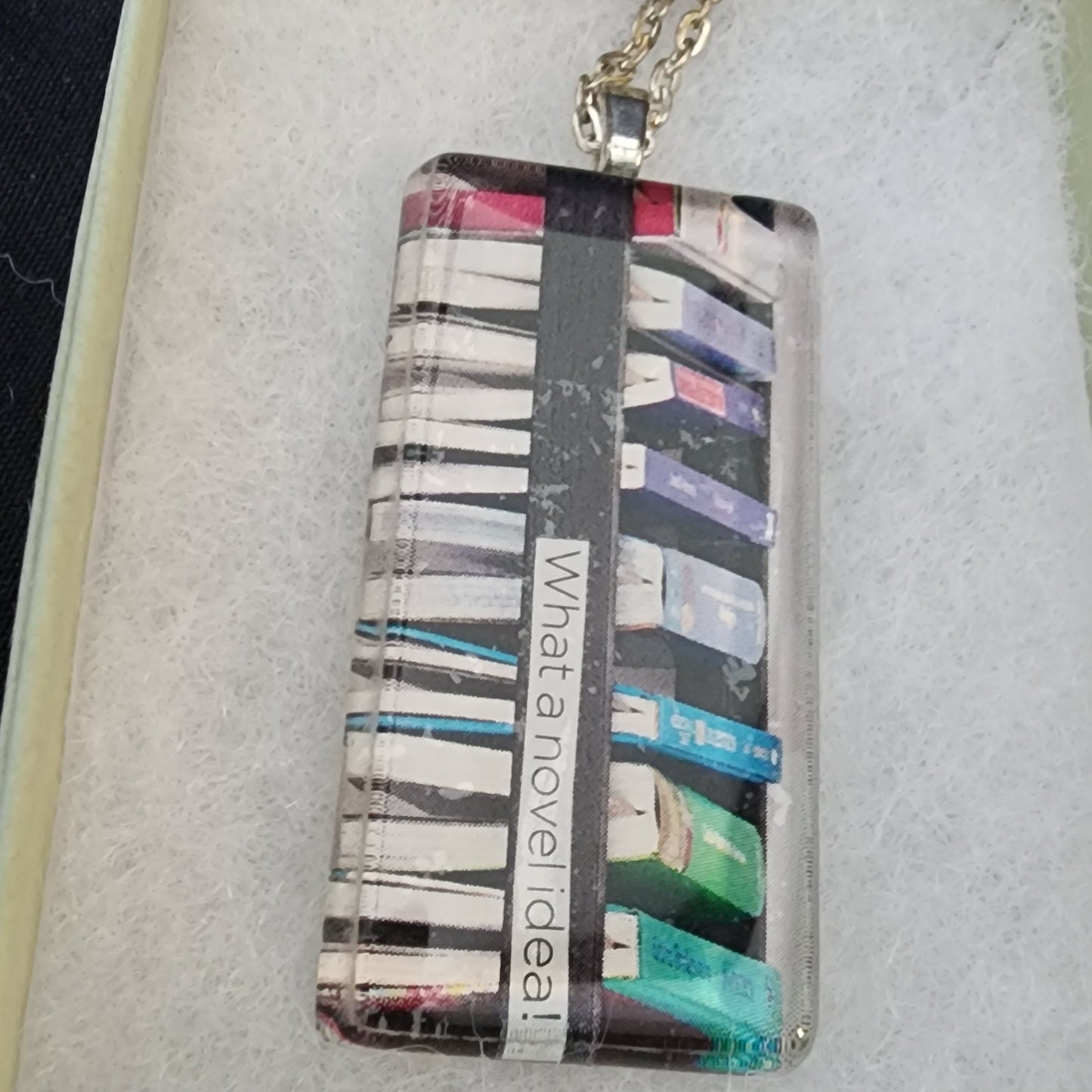 Novel Glass Necklace