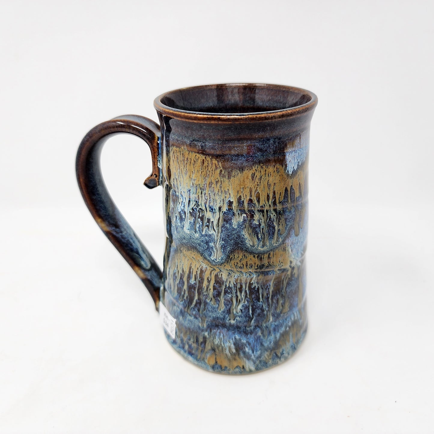 Tall Multi Drip Glazed Mugs