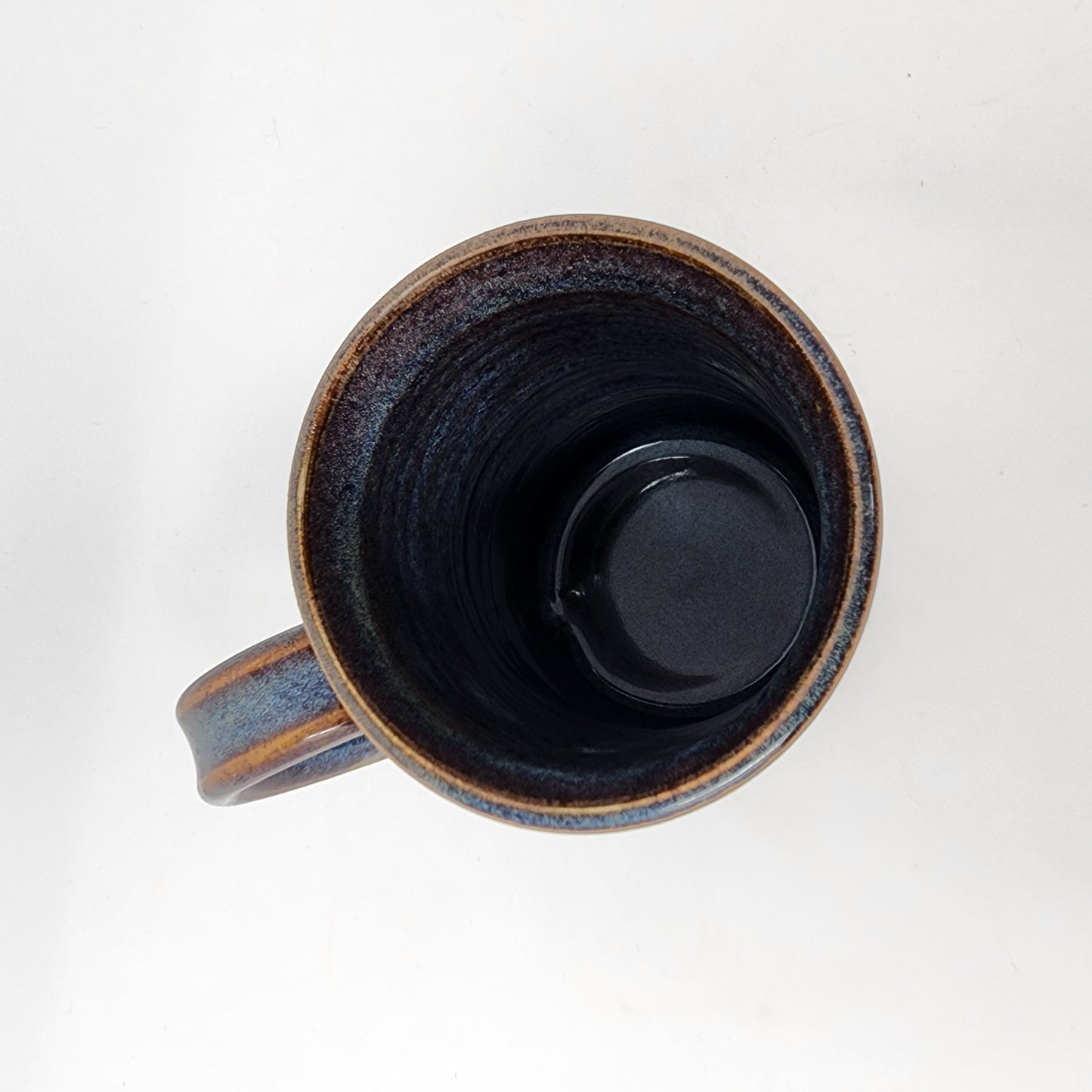 Tall Multi Drip Glazed Mugs