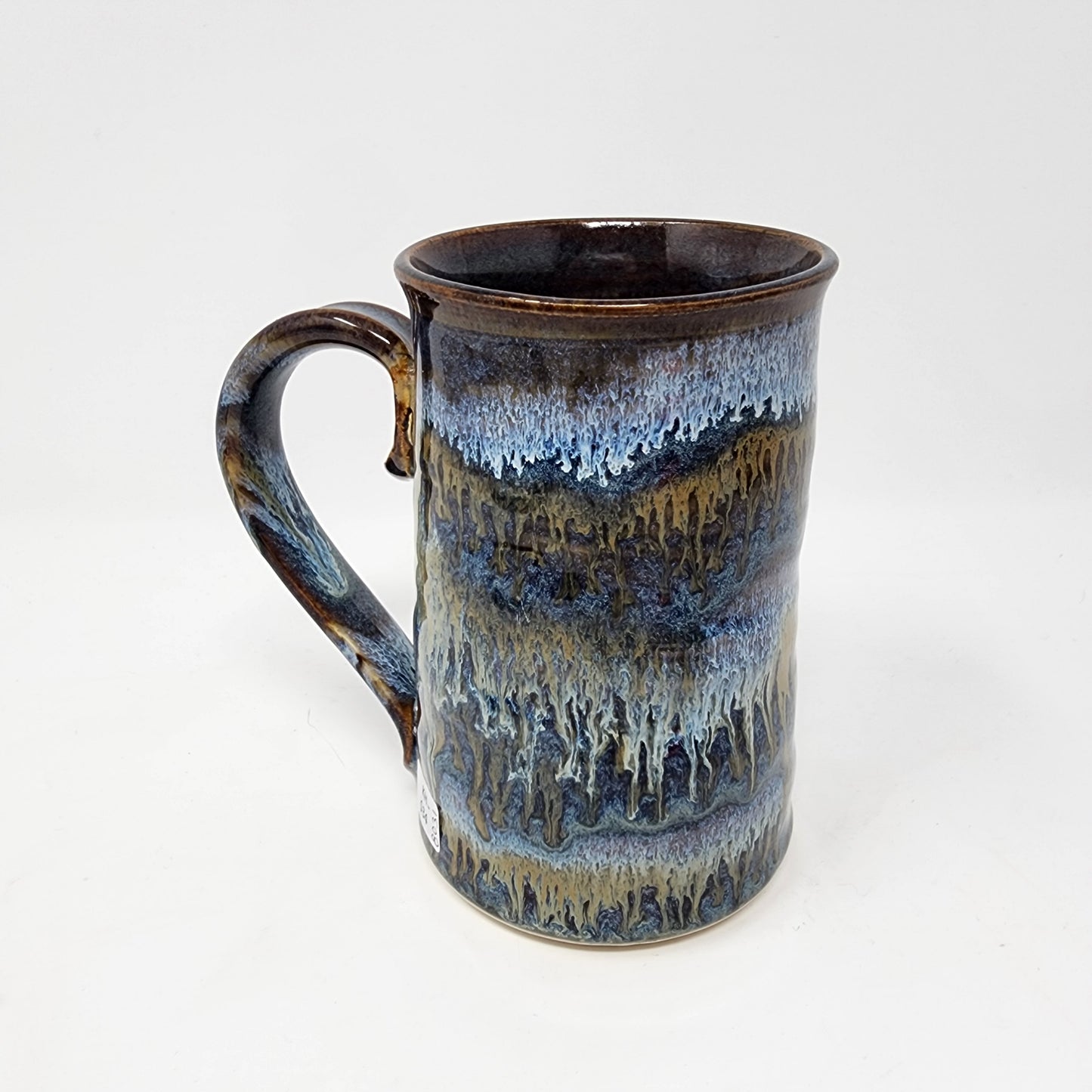 Tall Multi Drip Glazed Mugs