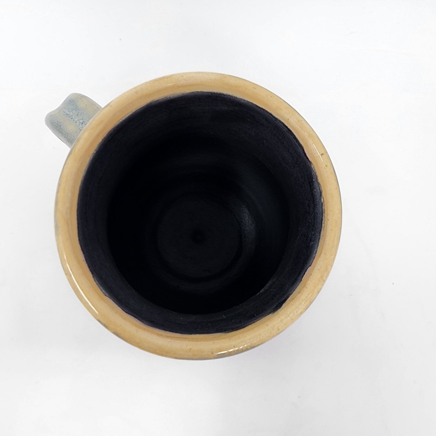 Grey and Black Vase Shaped Mug