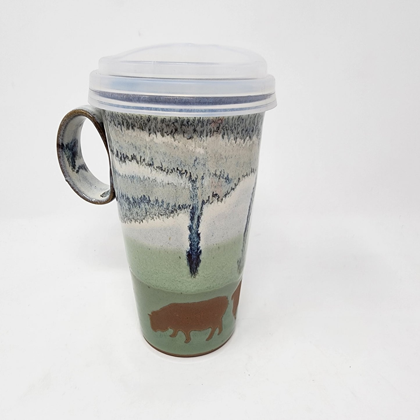 Field of Sheep Travel Mug