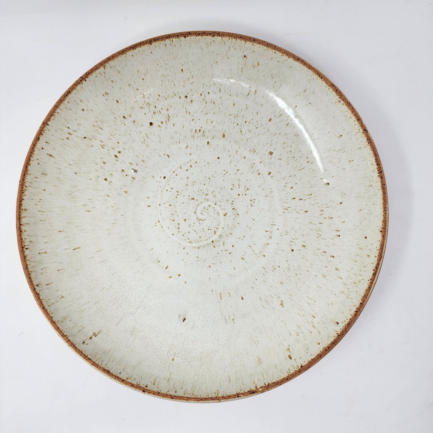 Large Speckled Serving Plate