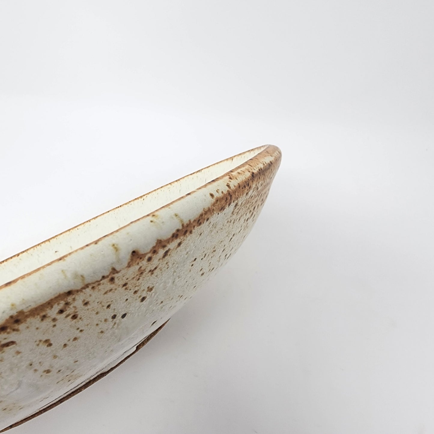 Large Speckled Serving Plate