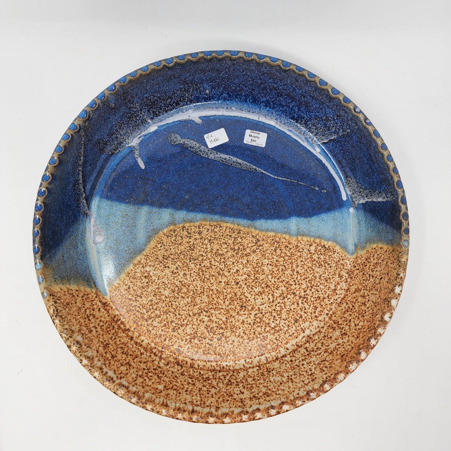Blue Earth Pie Serving Dish