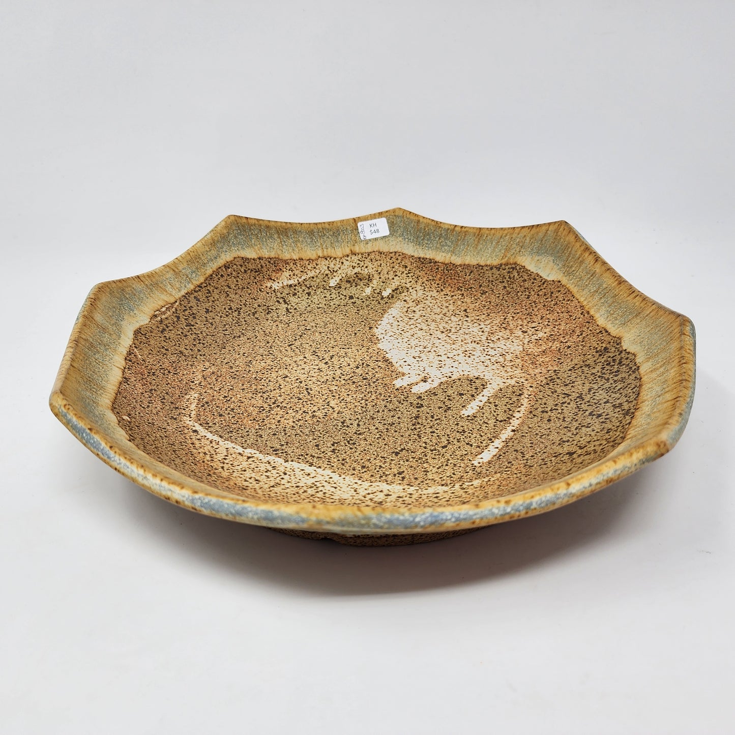 Earthy Angled Edging Serving Plate