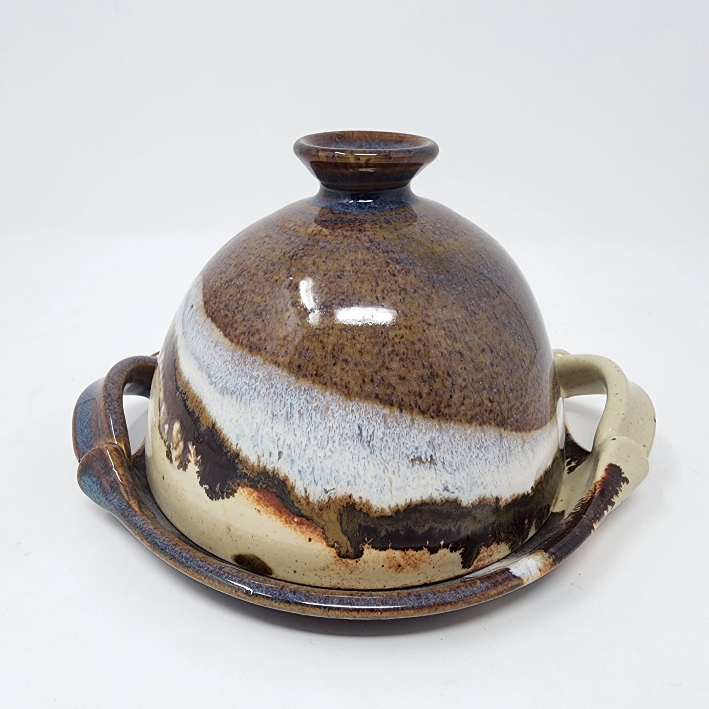 Layered Glaze Butter Dish