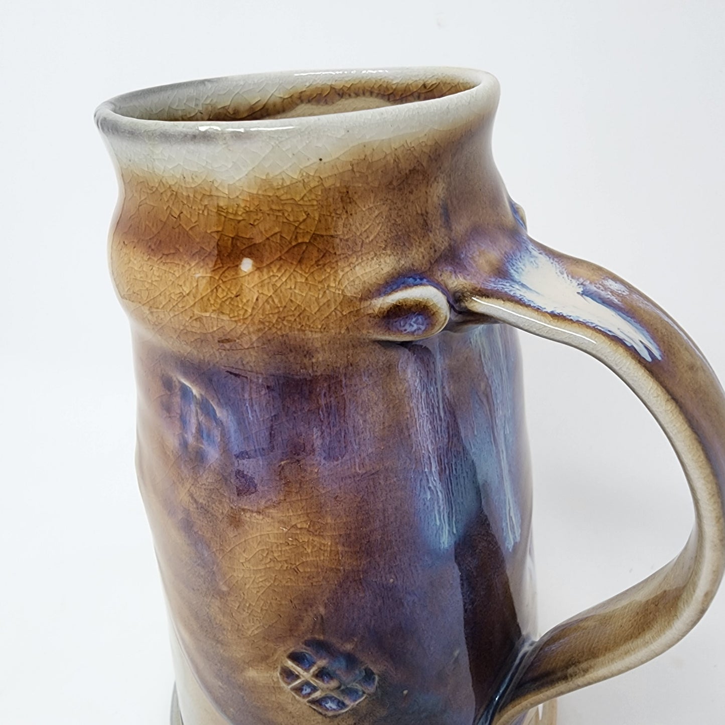 Iridescent Earthly Beer Stein