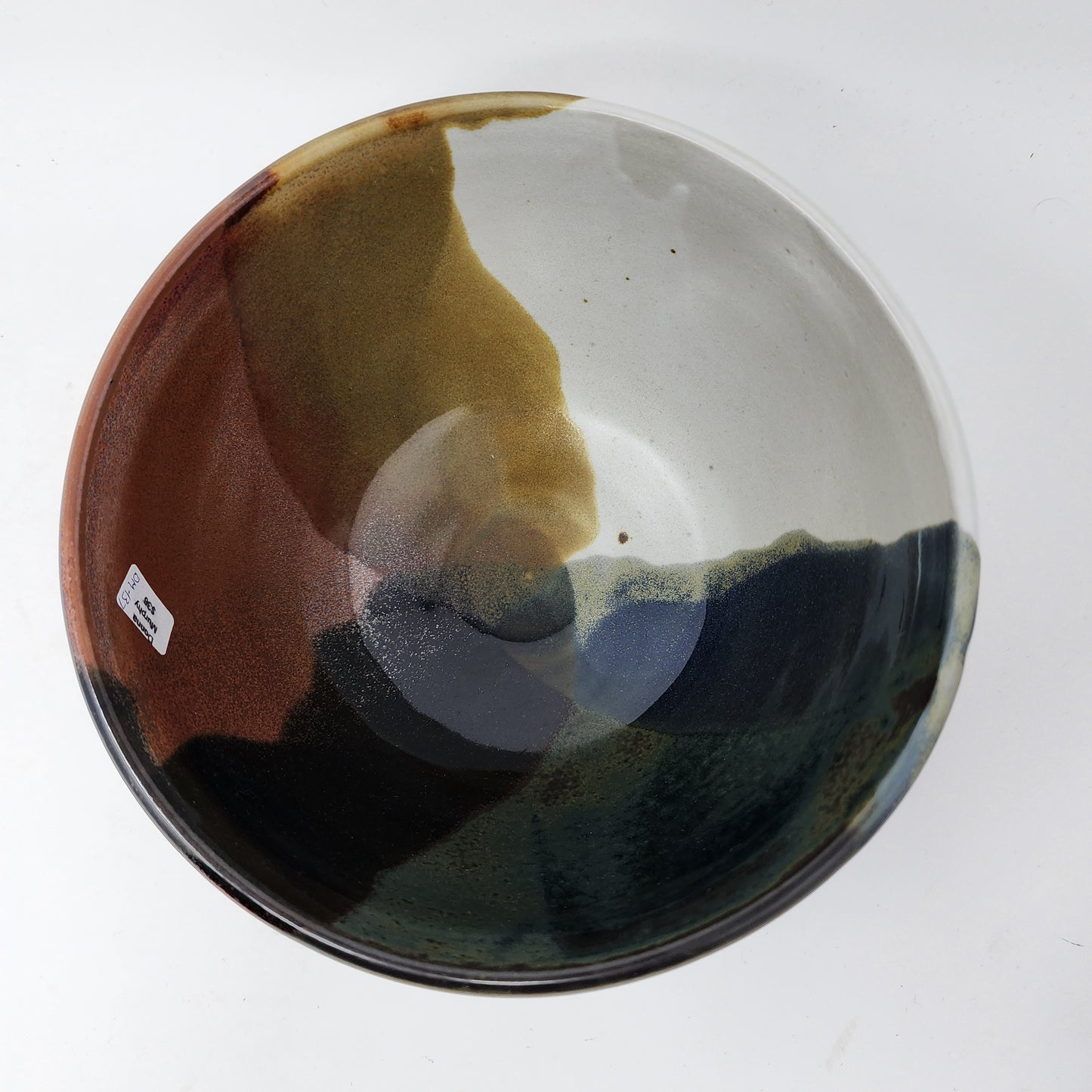 Multi Coloured Glaze Bowl
