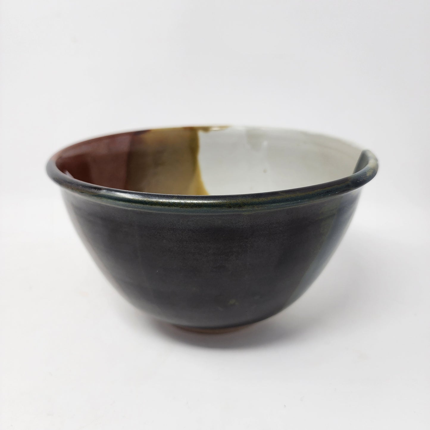 Multi Coloured Glaze Bowl