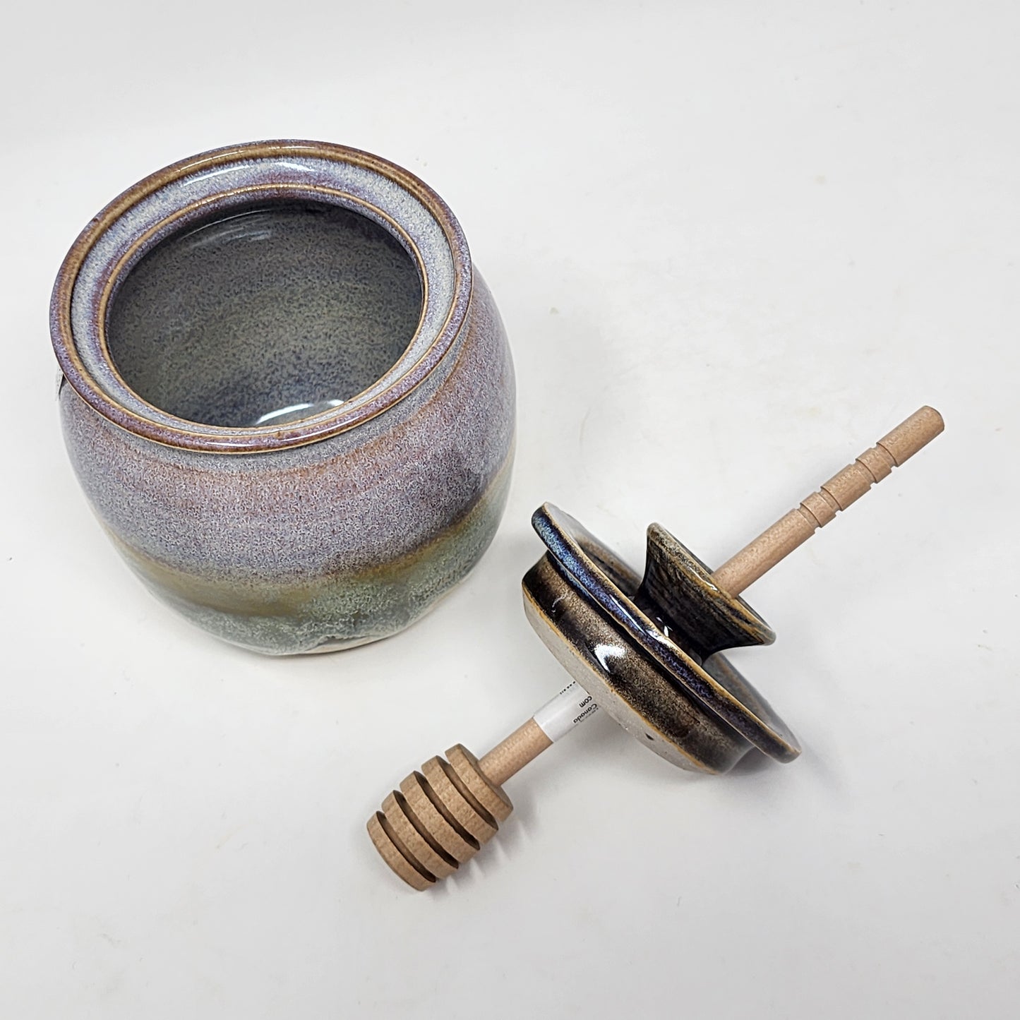 Honey Pot with Top Dipper