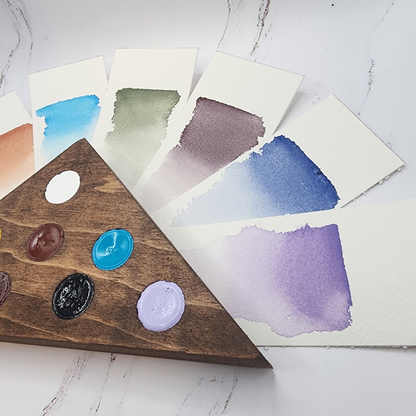 Mountain Watercolour Palette