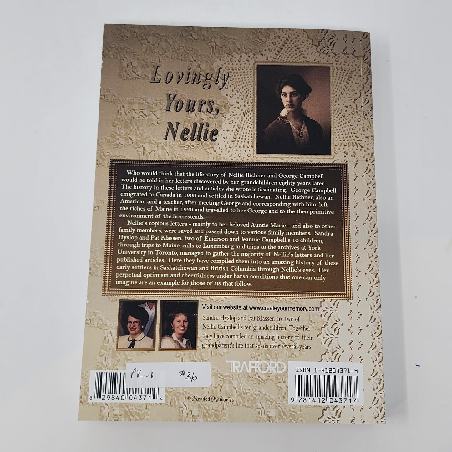 Lovingly Yours Nellie