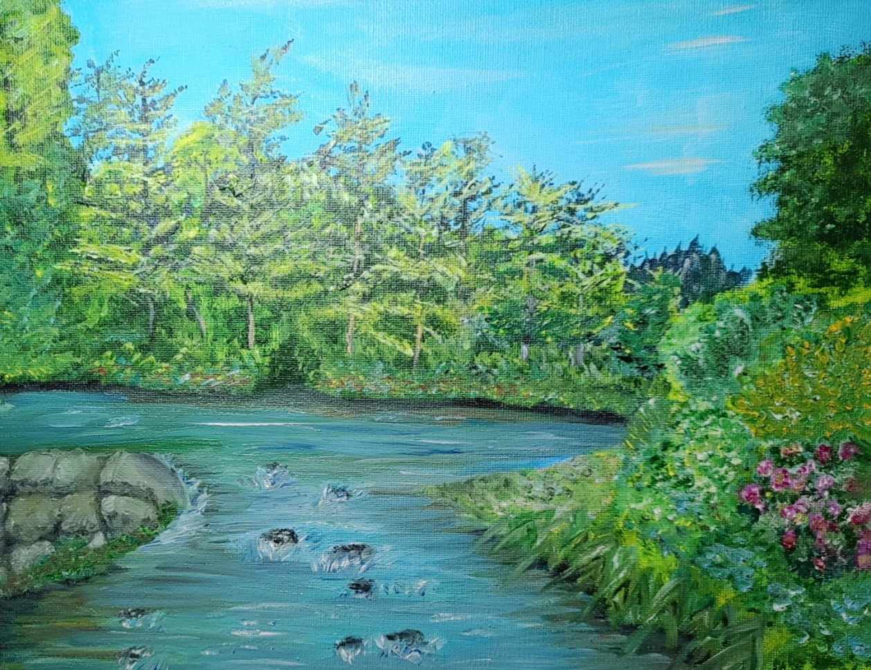 Resting Time - Painting