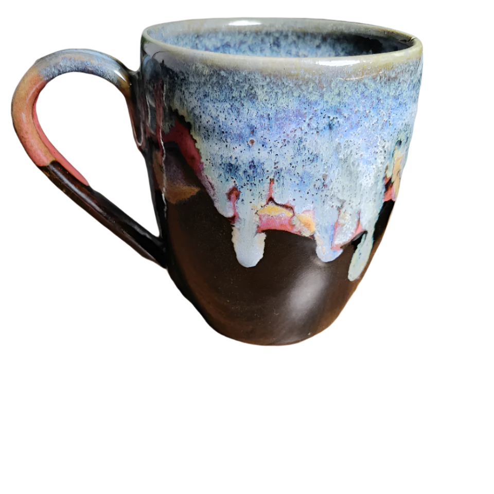 Blue Drops Mug