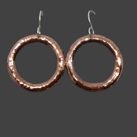 Earrings - Cooper Hoop