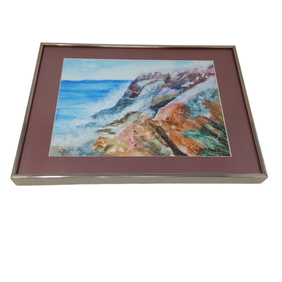On the Rocks - Painting