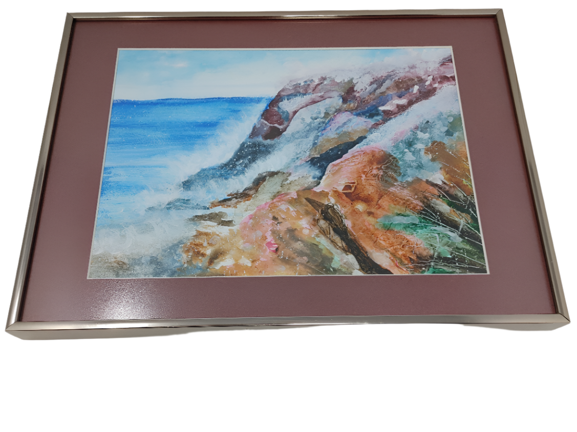 On the Rocks - Painting