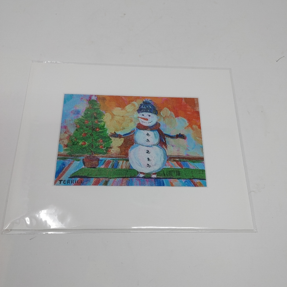 Matted Print