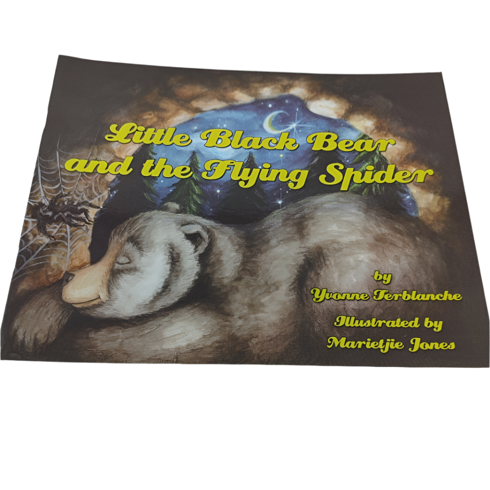 Little Black Bear and the Flying Spider - Book