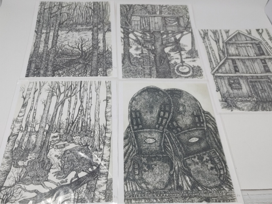 Printed Original Drawing
