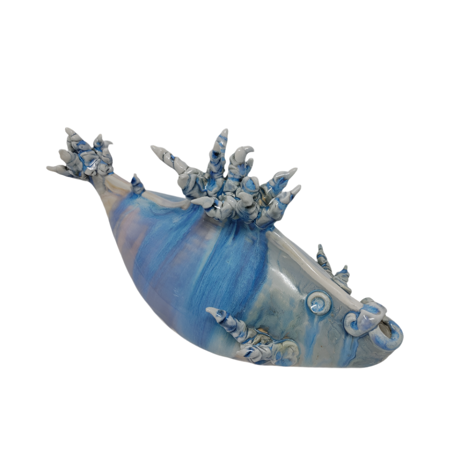 Soda Fired Fish-Rutile