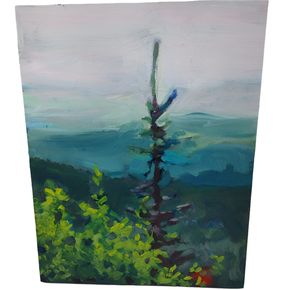 Tabor Mountain - Painting