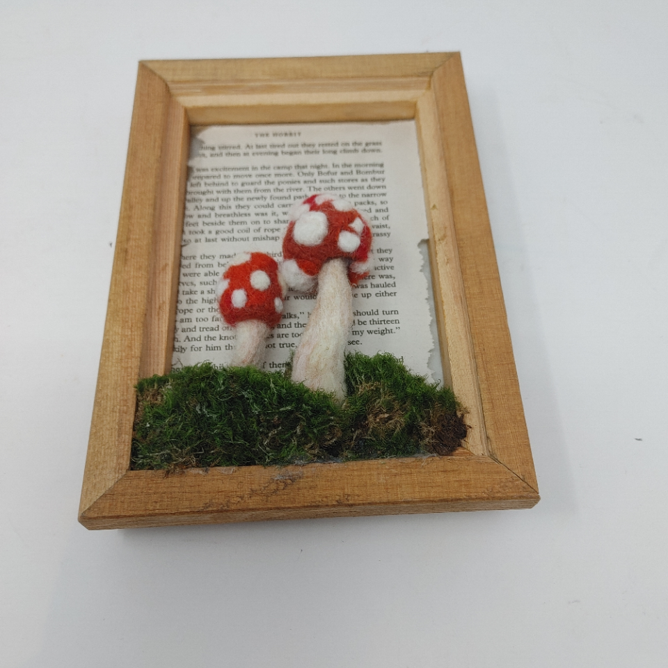 Felted Mushroom