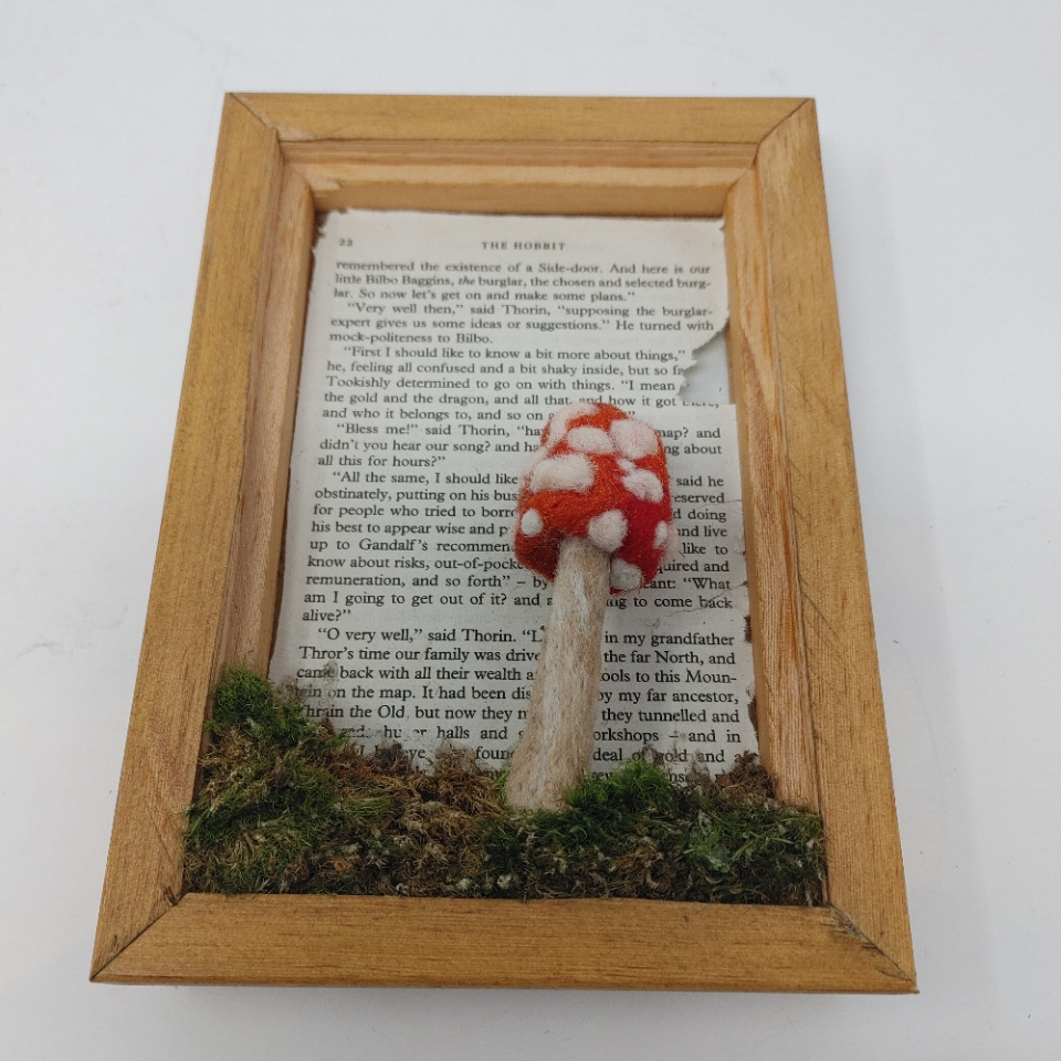 Felted Mushroom