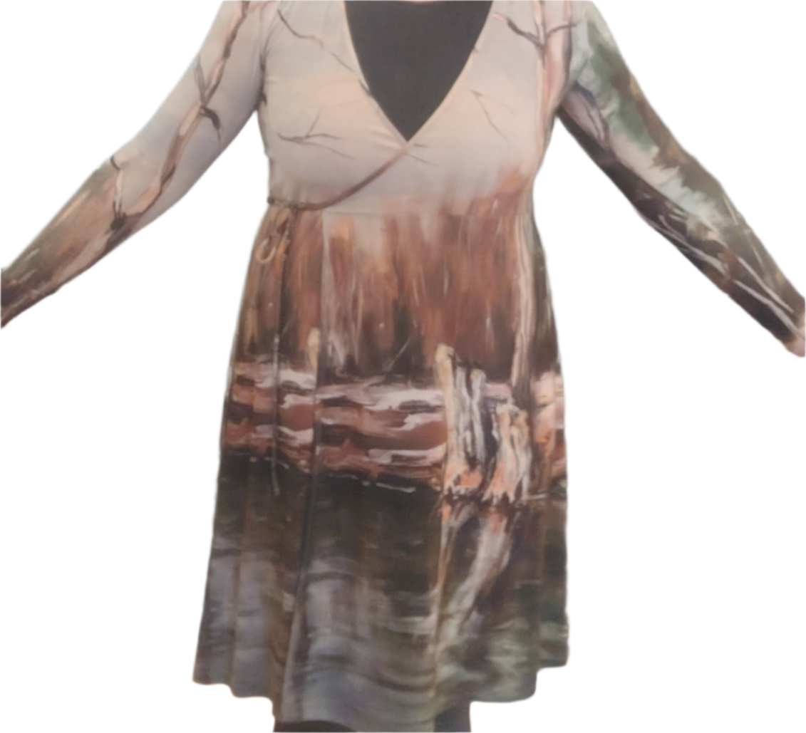 Olivia Wrap Dress