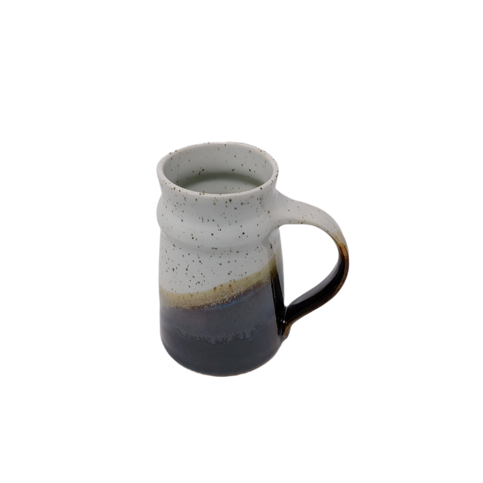 White/Green Mug