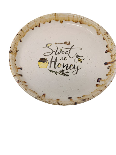 Sweet As Honey Plate