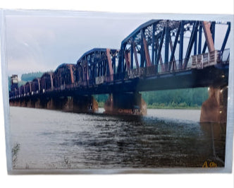 CNR Railway Bridge in Prince George - Photo Magnet