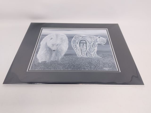 White Grizzly - Art Print