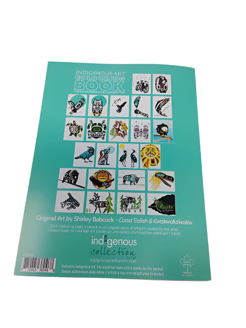 Indigenous Art Colouring Book