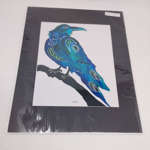 Raven - Indigenous Art Print