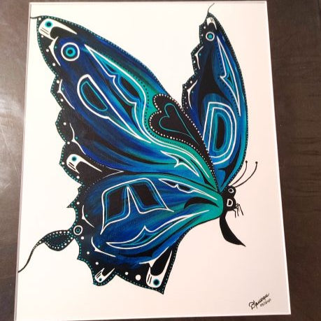Butterfly - Indigenous Art Print